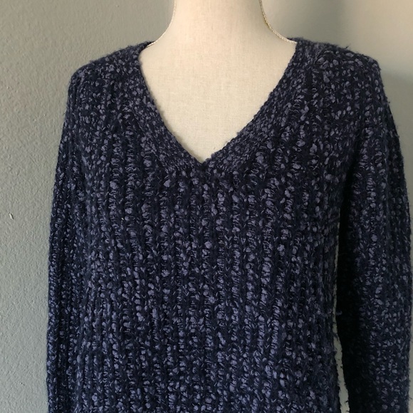 Anthropologie Moth Zipped Stitch Pullover Sweater - Picture 3 of 5